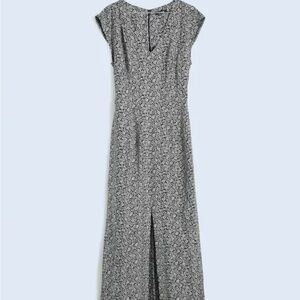 Madewell Black Floral Women's Dress